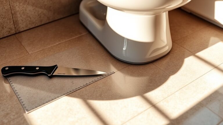 cutting vinyl flooring accurately