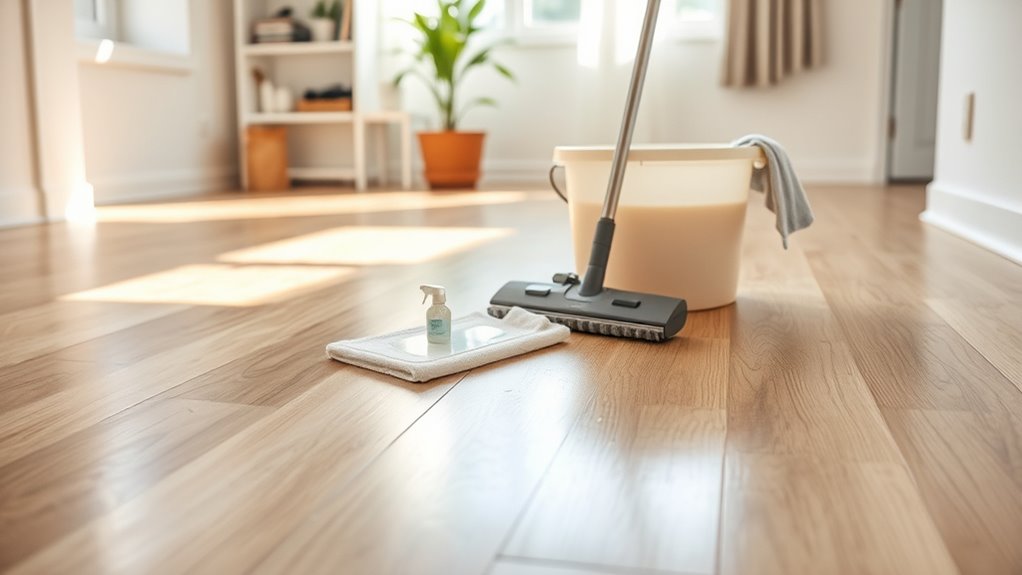 daily maintenance for laminate