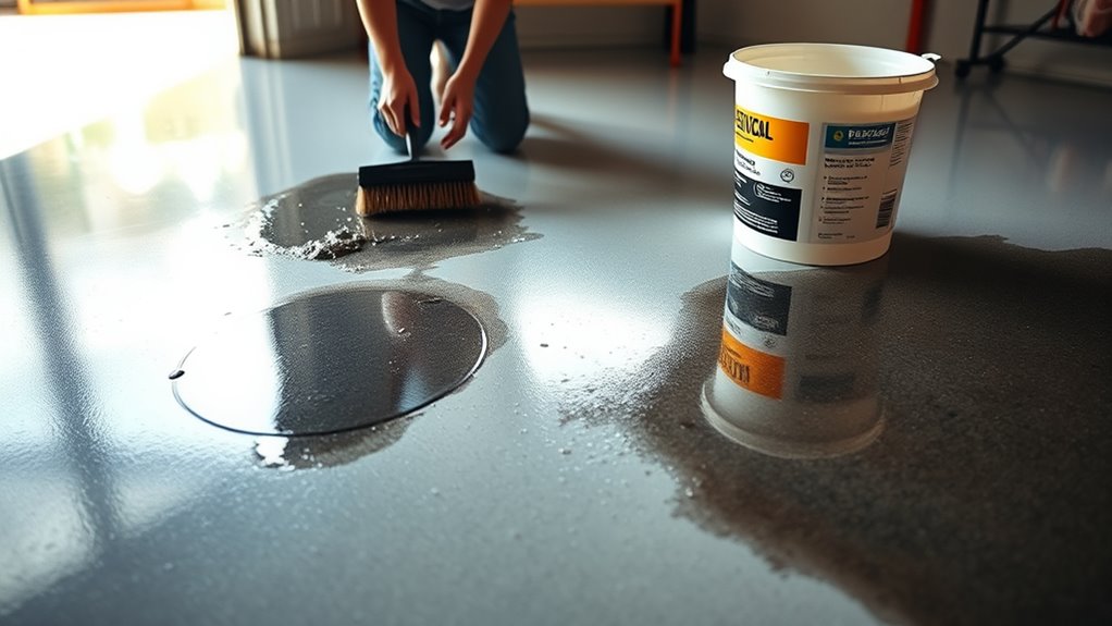 degrease and treat stains