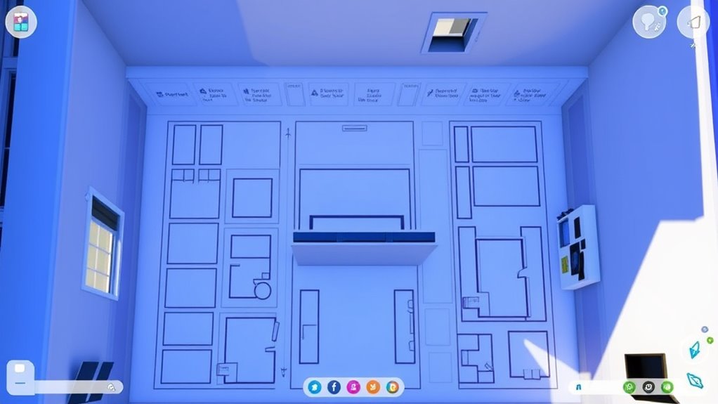 designing upstairs room layouts