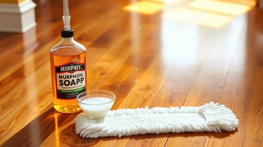 diluted cleaning for hardwood