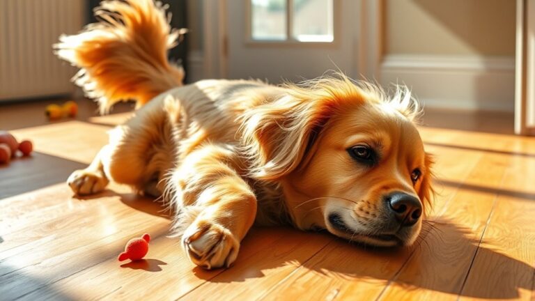 dog dragging bottom behavior