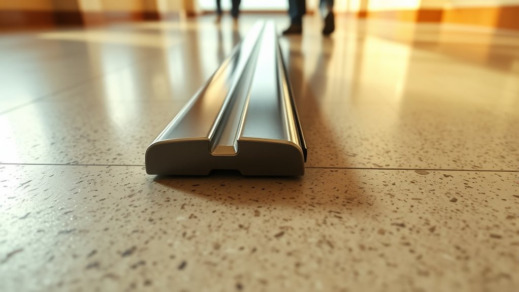 dolly tracks enhance floor level shots