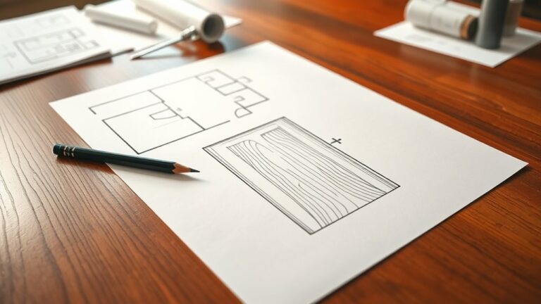 drawing a door accurately