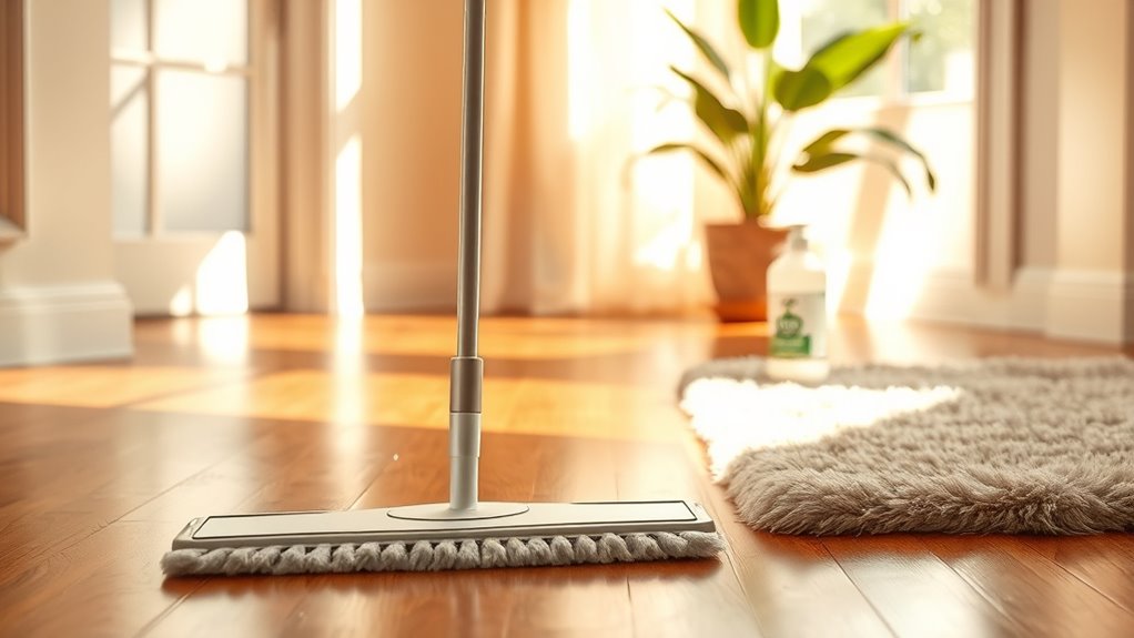 dry and maintain floors