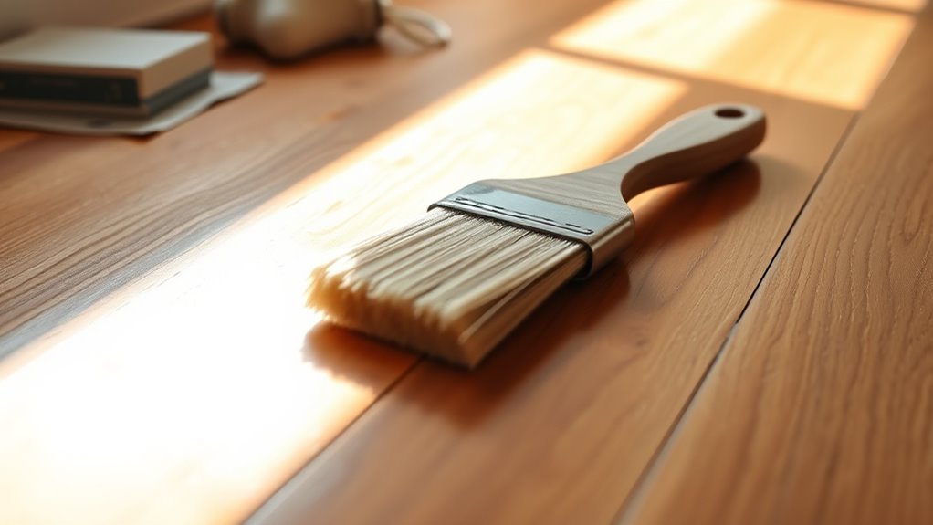 drying sanding finishing techniques
