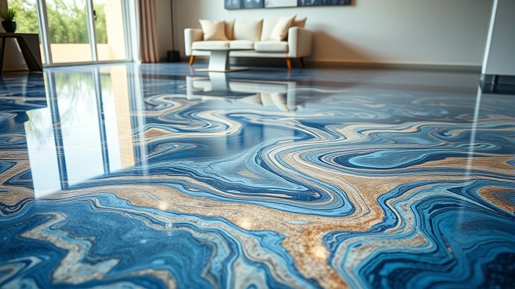 durable decorative epoxy flooring