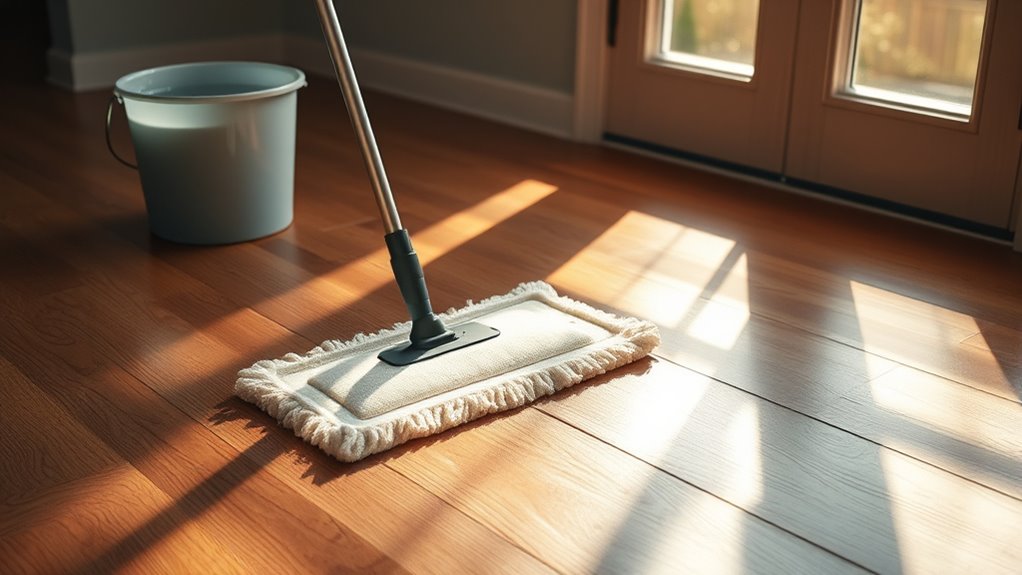effective engineered wood cleaning