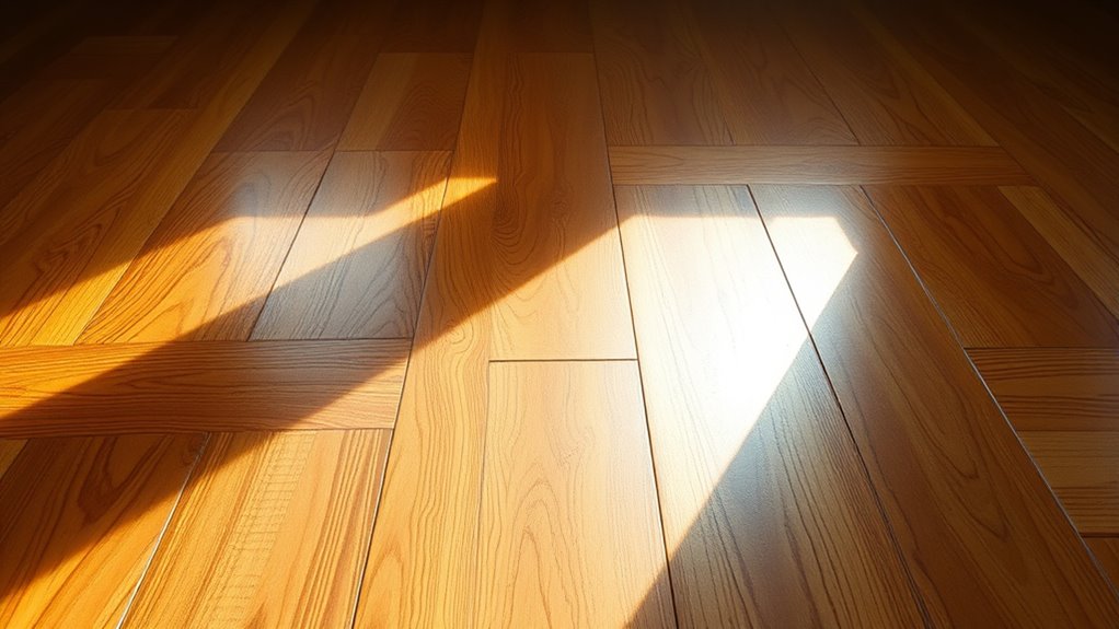 enhancing floor texture lighting