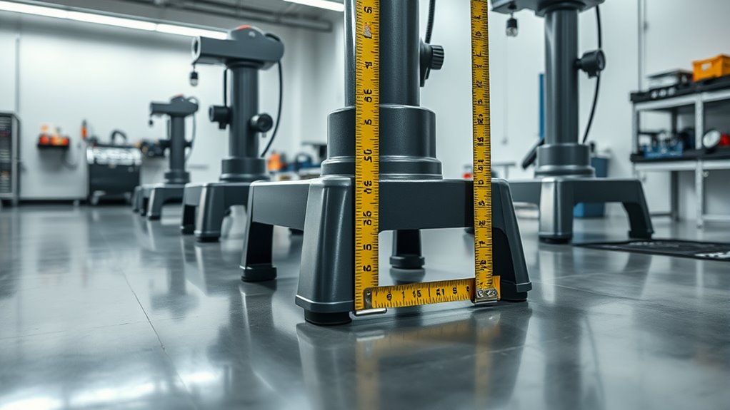 ergonomic equipment height considerations