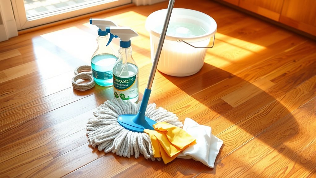 essential hardwood floor cleaning