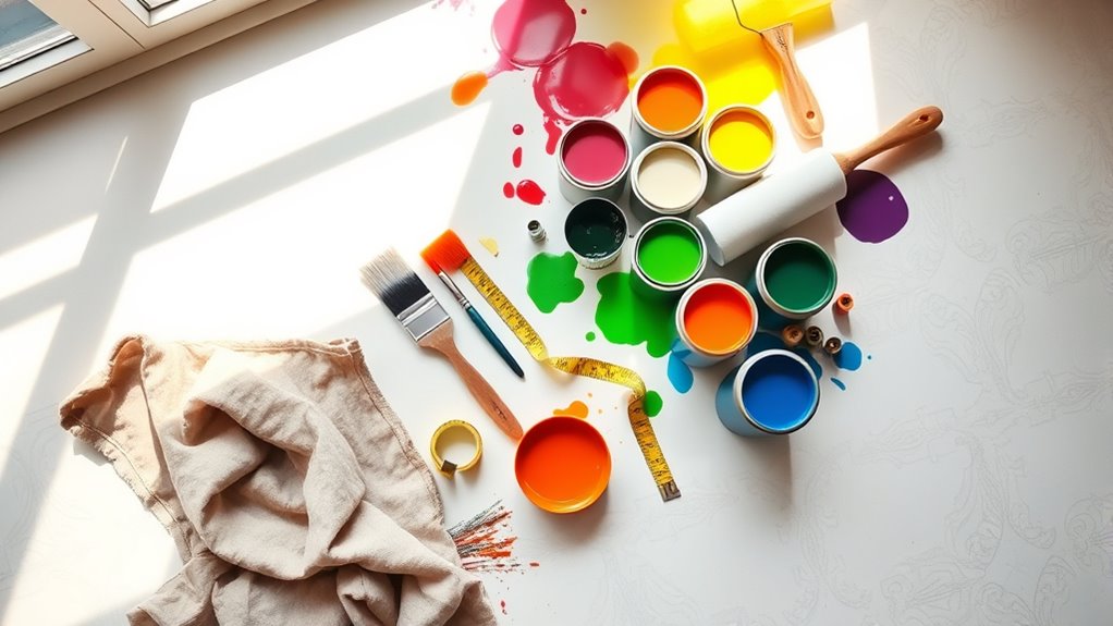 essential tools for painting