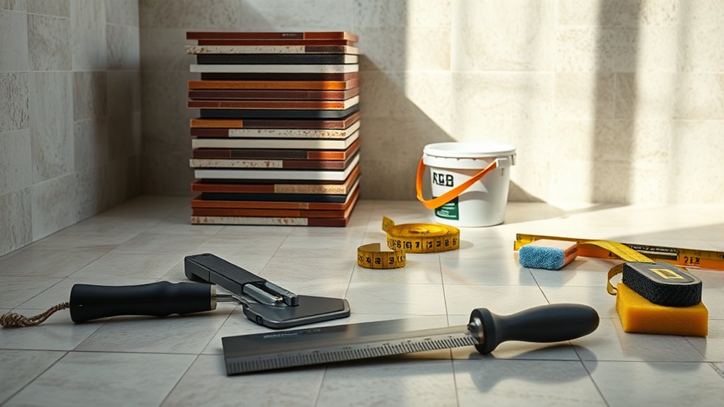 essential tools for tiling