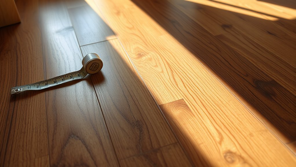 evaluate hardwood floor condition