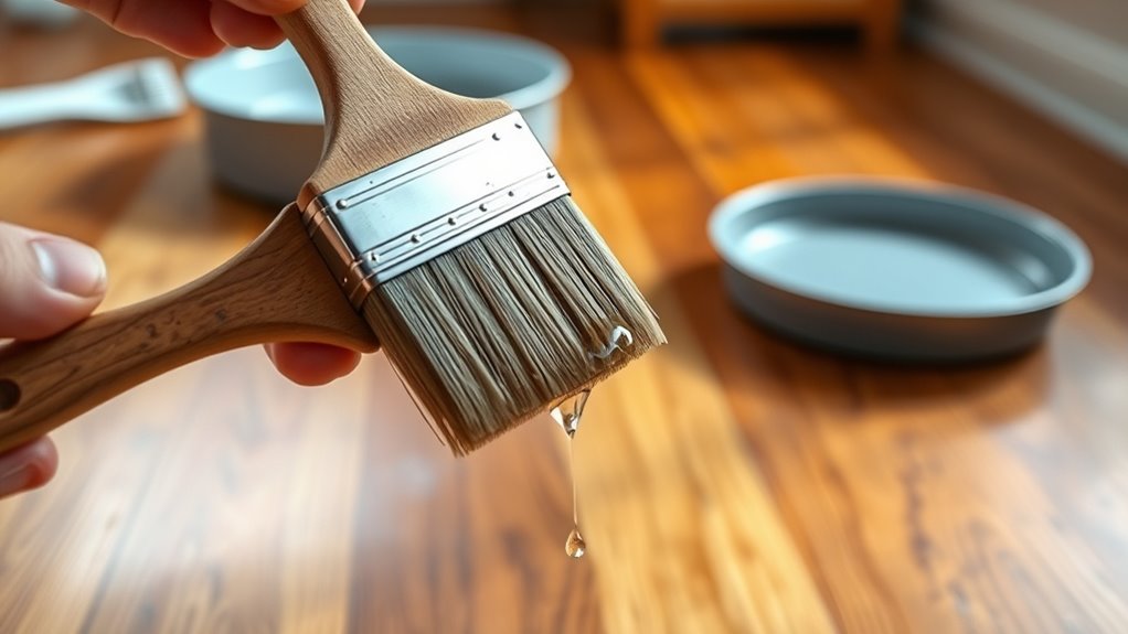 first coat application techniques