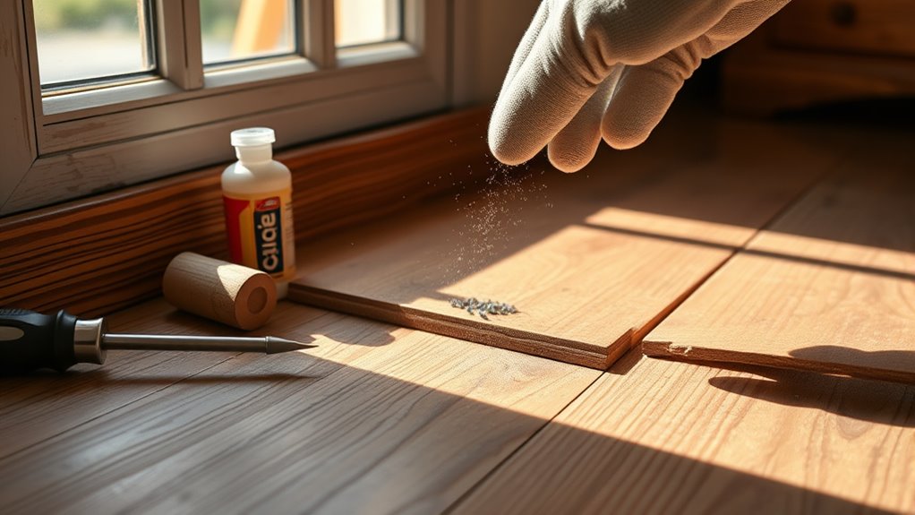fix floor creaks effectively