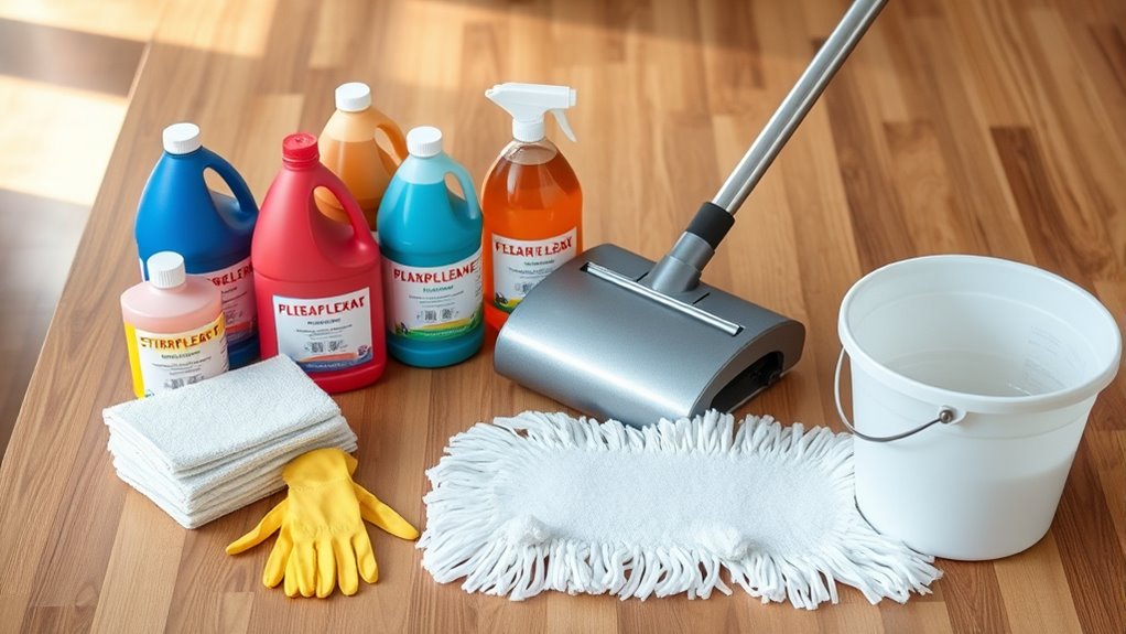 floor cleaning preparation essentials