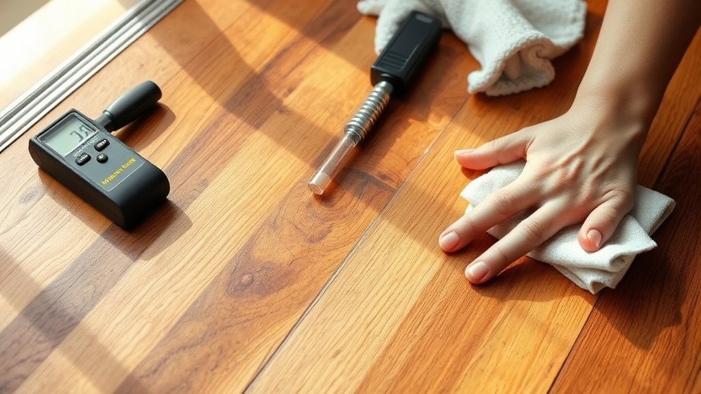 floor condition assessment techniques