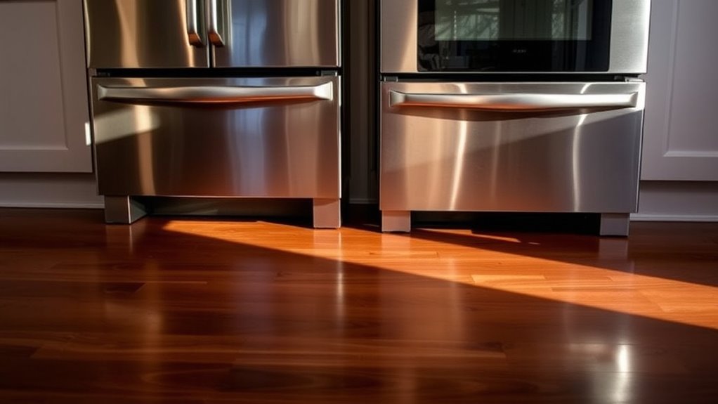 floor equipment height guidelines