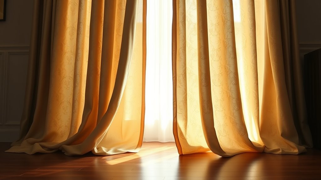 floor hovering curtain advantages