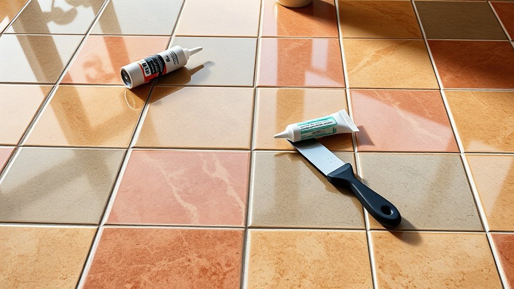 floor tile adhesive selection