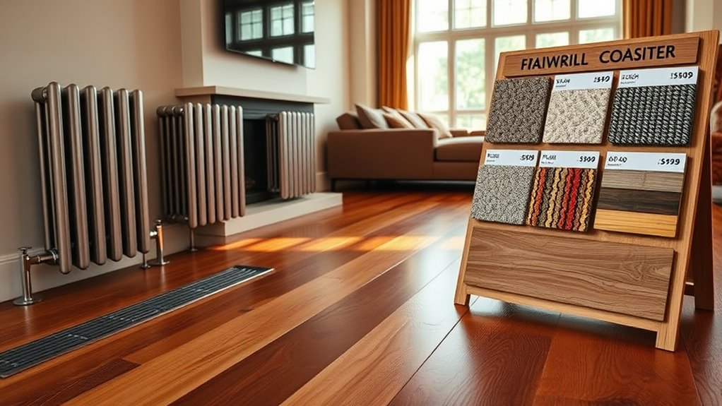 flooring impacts heating efficiency