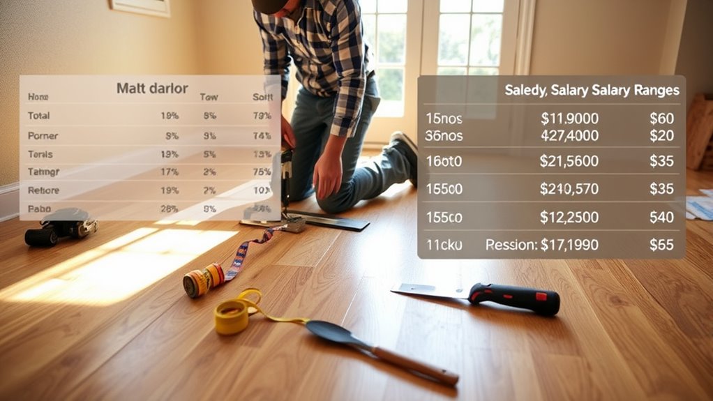 flooring installer salary insights