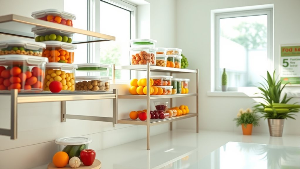 food safety storage height