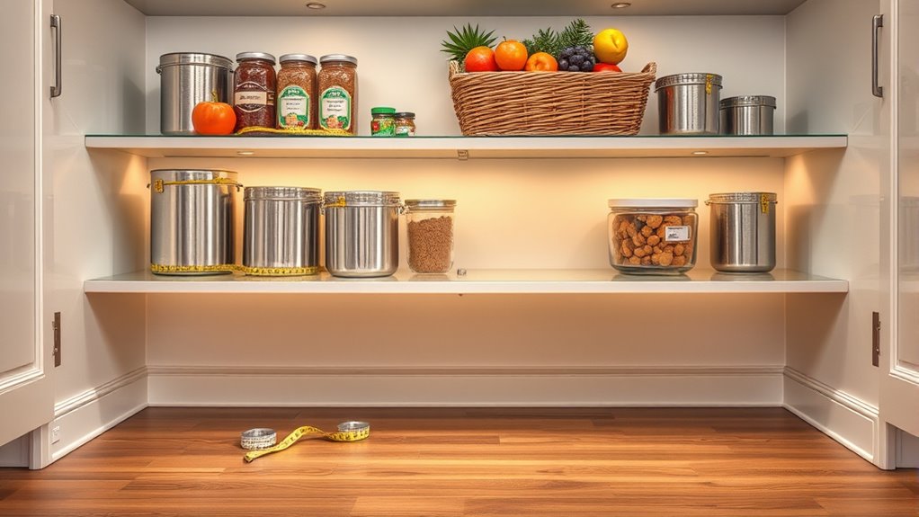 food storage height guidelines