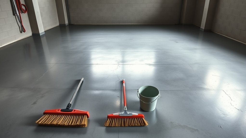 garage floor condition assessment