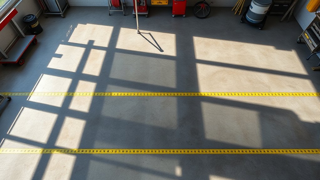 garage floor size matters