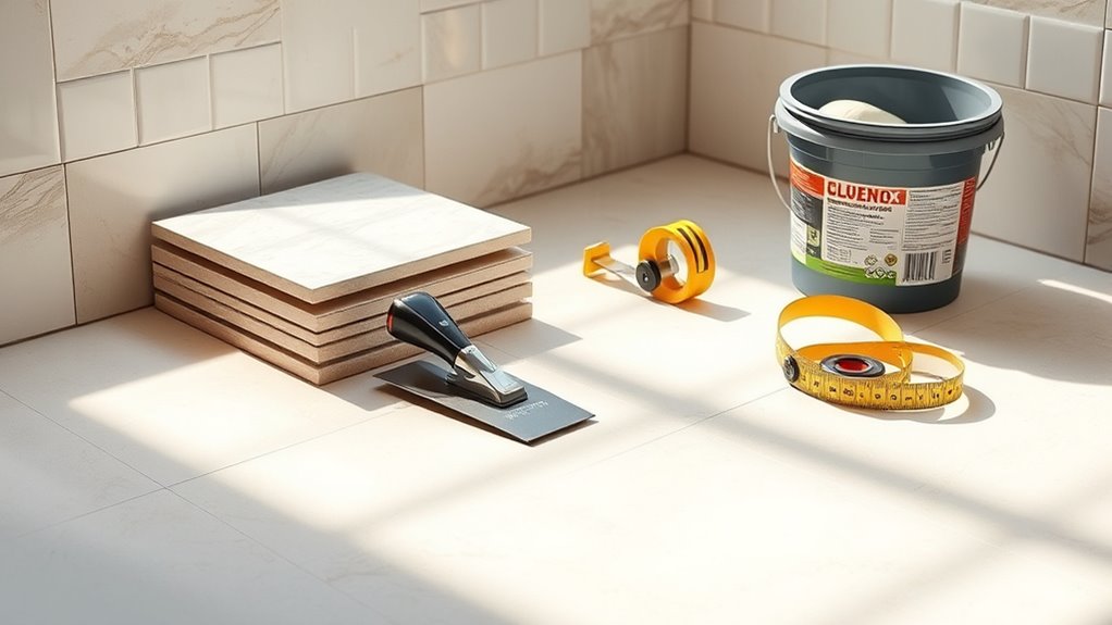 gather tools and materials
