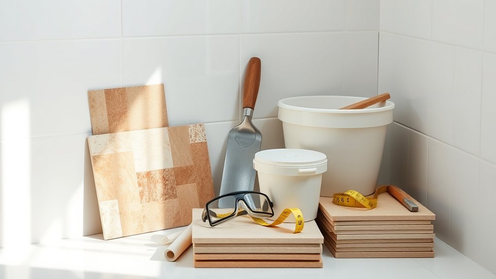 gather tools and materials
