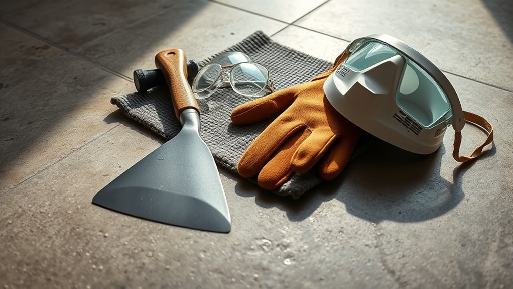 gather tools and safety gear