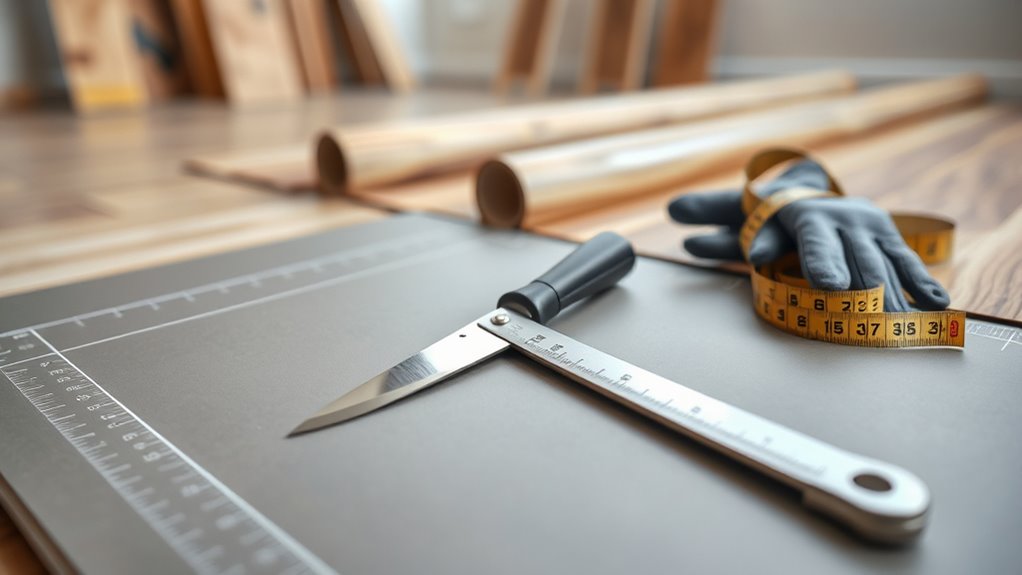 gather tools for cutting