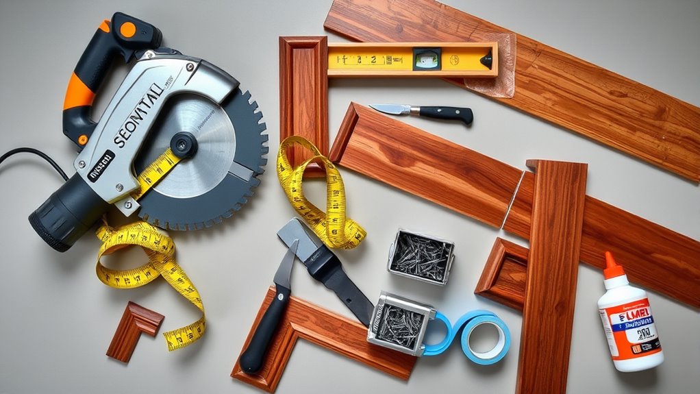gather tools for installation
