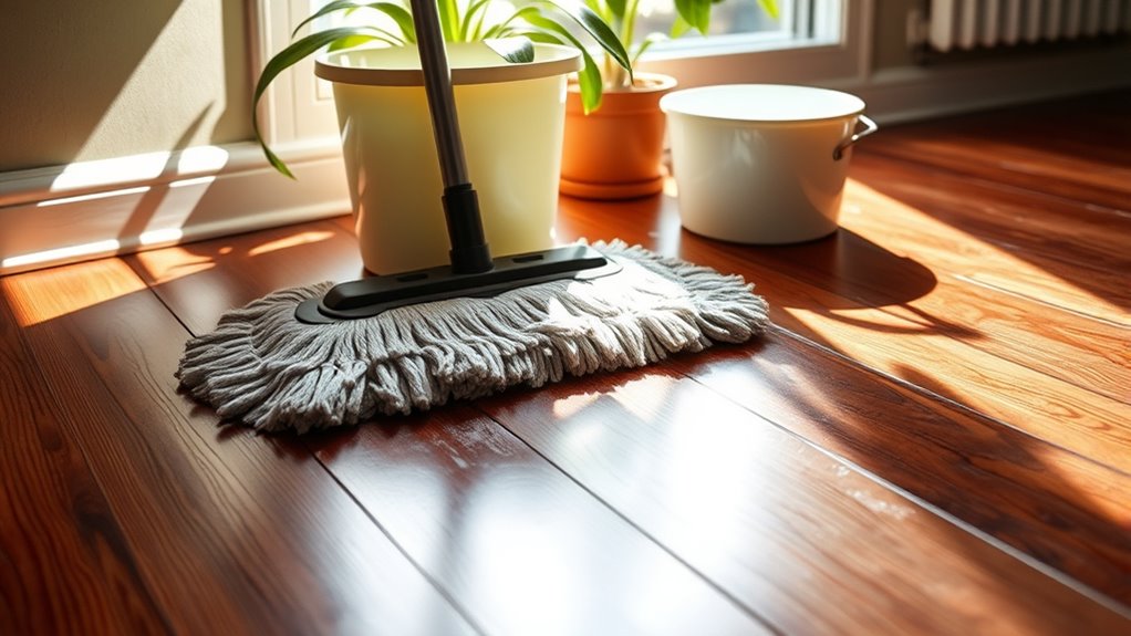 gentle cleaning for hardwood