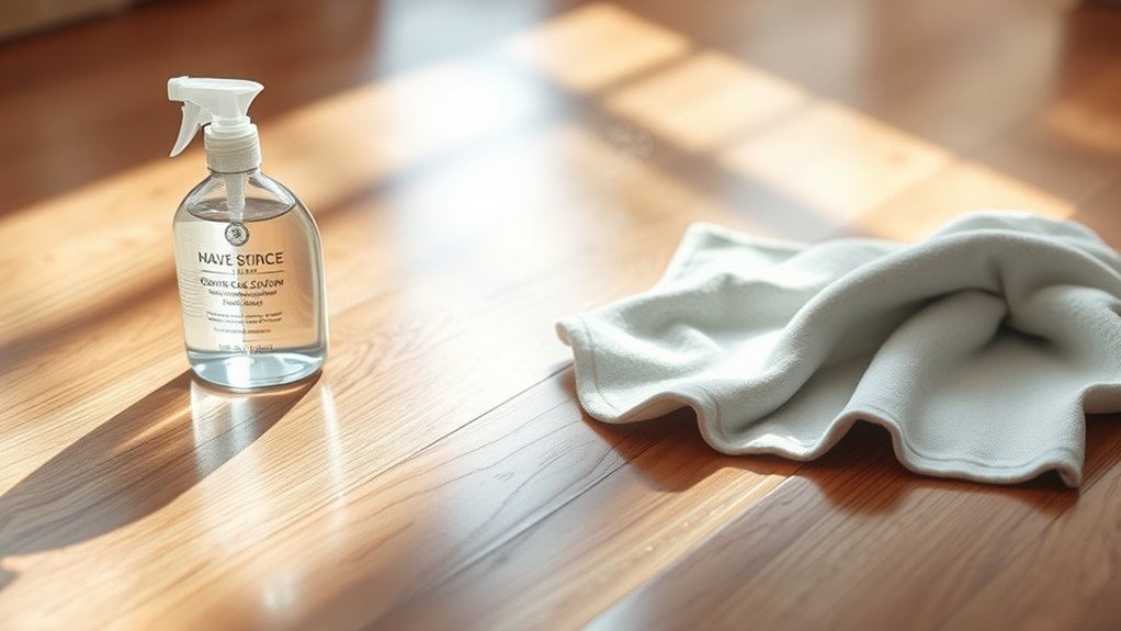 gentle hardwood cleaning solution