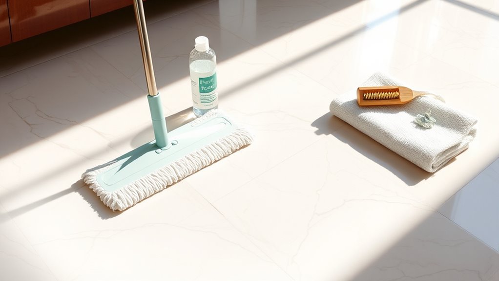 gentle marble cleaning supplies