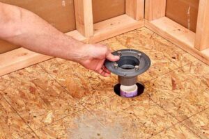 How to Build a Shower Pan on Plywood Floor