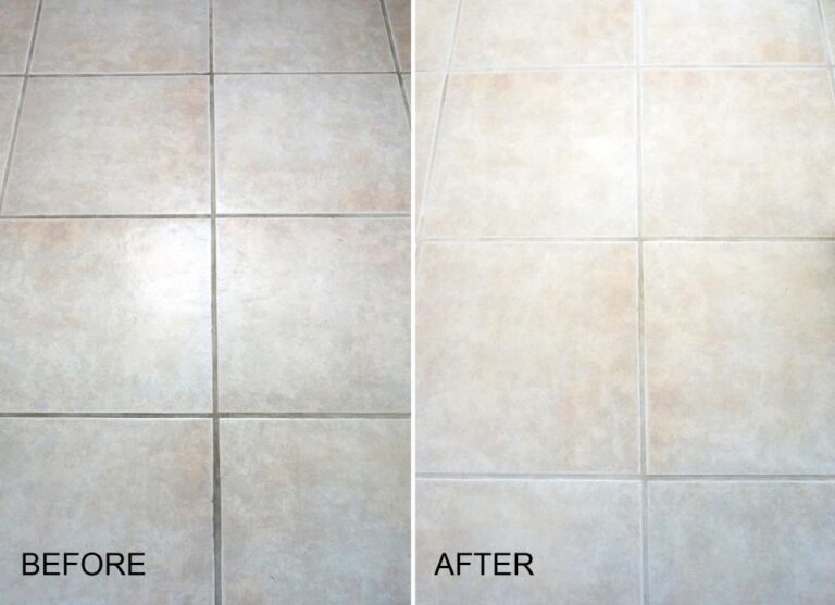 How to Clean Bathroom Floor Grout