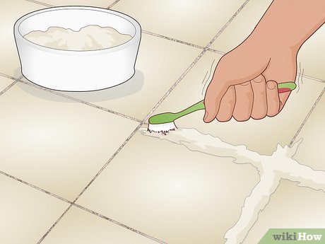 How to Clean Grout between Floor Tiles