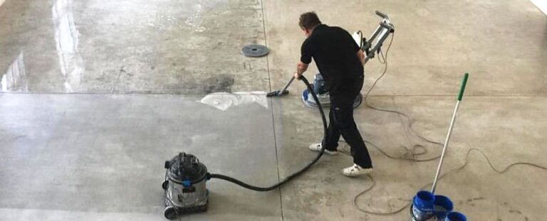 How to Clean Polished Concrete Floors