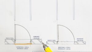 How to Draw a Door on a Floor Plan