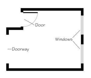 How to Draw Windows on a Floor Plan