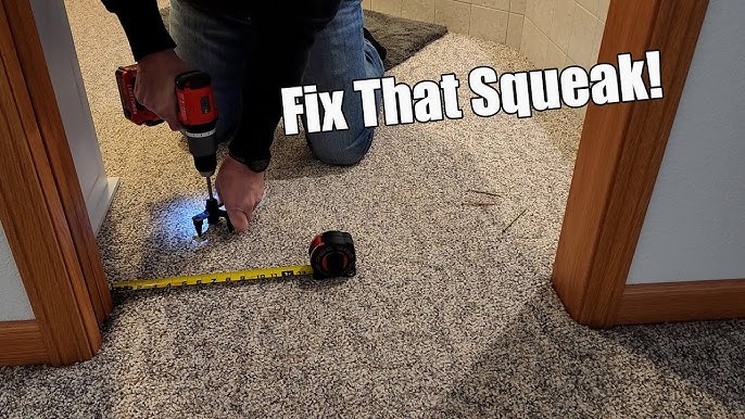 How to Fix a Squeaky Floor under Carpet