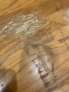 How to Fix Deep Scratches on Wood Floor
