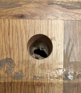 How to Fix Hole in Wood Floor
