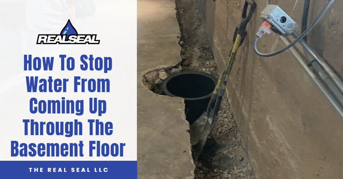 How to Fix Water Coming Through Basement Floor