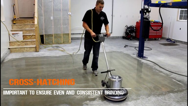 How to Grind Concrete Floor